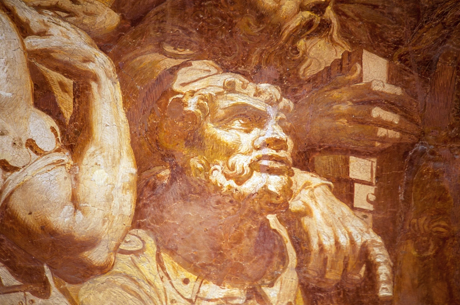 Perin del Vaga - 150, Alessandro Magno pone in salvo gli scritti di Omero, Castel Sant'Angelo, Roma 14